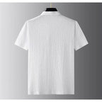 Men's sets (Shirt + trousers) 2026 summer new style fashion men shirt short sleeve shirt High quality shirts male Two Piece