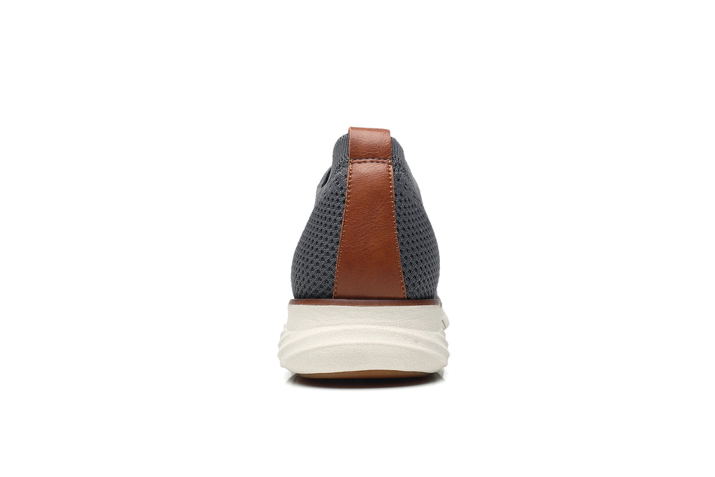 BHKH Male Sneakers Summer Knitted Mesh Casual Shoes Lightweight Casual Shoes Breathable Walking Footwear Shoes For Men