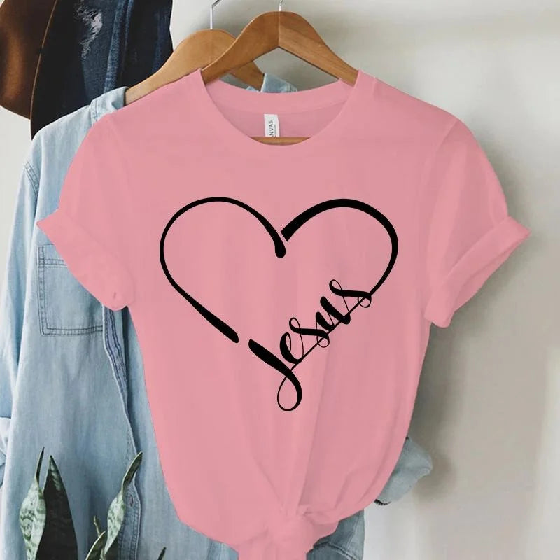 Unisex Fashion Clothing Jesus T Shirts Faith T Shirts God T Shirts Christian Shirts Gifts for Christians Women's Shirt