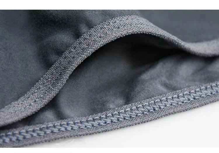 3Pcs/Lot Men's panties Silk  Men's Underwear New  Briefs Men Bamboo Fiber Mens Bodysuit Male Comfortable Solid Underpants