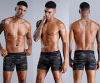 4pcs Cotton Boxers For Man Underwear Sexy Print Men's Panties Plus Size Brands Camouflage Mens Underpants Shorts