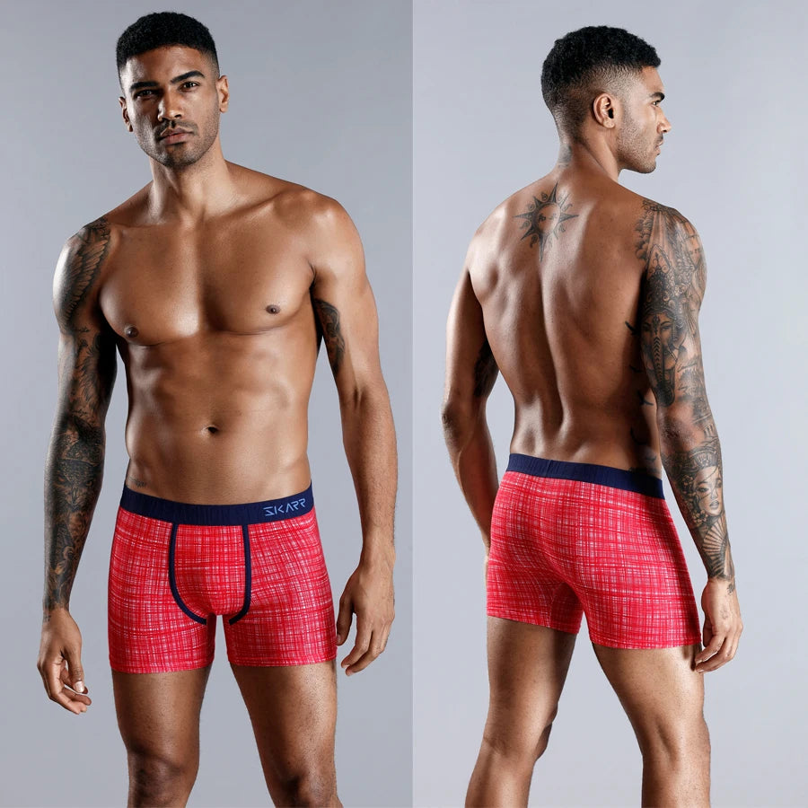 5pcs Cotton Boxer Shorts Men Panties Custom Men's Underpants Sexy Mens Boxers Underwear for Man Print Homme Boxershorts Calecon