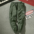 Camouflage Cargo Pants Men Cotton Streetwear Korean Hip Hop Joggers 7XL Loose Fit Casual Trousers Multi-Pockets Elastic Waist