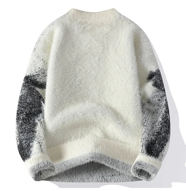 2024 Winter Sweaters for male men thick O-neck sweater men Student youth sweaters autumn Men's wool Casual Knitwear Pullover
