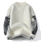 2024 Winter Sweaters for male men thick O-neck sweater men Student youth sweaters autumn Men's wool Casual Knitwear Pullover