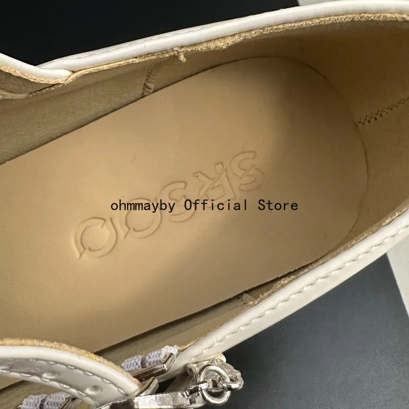 Thin High Heel Women Mary Jane Shoes Concise Shallow Belt Buckle Shoes Spring Autumn Ladies Elegant Wedding Dancing Pumps