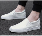Men's Casual Shoes Grey Brown Flat Bottomed Casual Board Shoes Mens Loafers Man Shoes Casual Sneakers Men