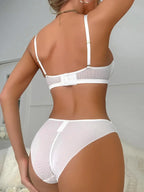 Sexy Padded Push-Up Bra And Panties Set Women's Lingerie with Gathering Chest Brassiere Special Offer Female Underwear Promotion