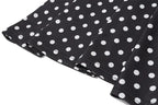 Polka Dot Elegant Off Shoulder Sleeveless Backless High Waist Halter Mini Dress Y2K Summer Fashion Club Party Vestidos