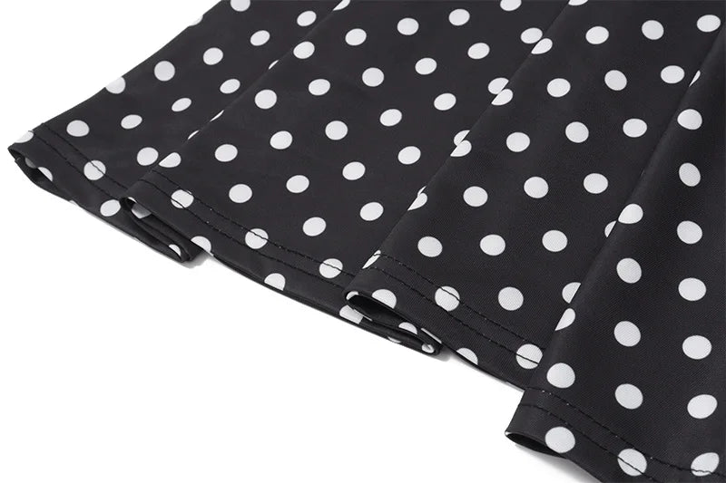 Polka Dot Elegant Off Shoulder Sleeveless Backless High Waist Halter Mini Dress Y2K Summer Fashion Club Party Vestidos
