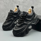 Plus Size Men'S 2026 New Dad Sneakers Thick Platform Sole Fashion Versatile Casual Athletic Shoes Trendy Comfortable Daily Shoes