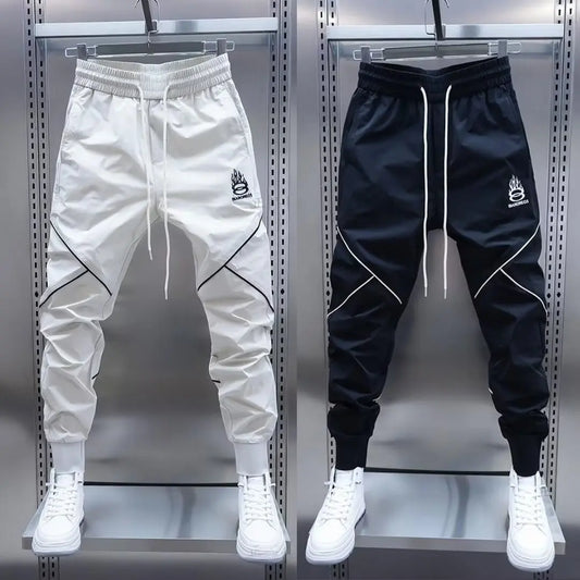 Men's Cargo Pants White Hip Hop Male Trousers Summer Regular Fit Harajuku Long Slacks Street Emo Cheapest Luxury New In Casual