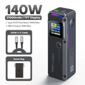QOOVI PD140W Power Bank 27000mah Fast Charging Portable Battery Capacity Powerbank For iPhone Macbook Laptop Samsung Xiaomi