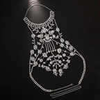 New Arrival Exaggerated Rhinestone Body Chain Fashion Evening Party Shiny Chest Chain Accessories Women Body Chain Jewelry