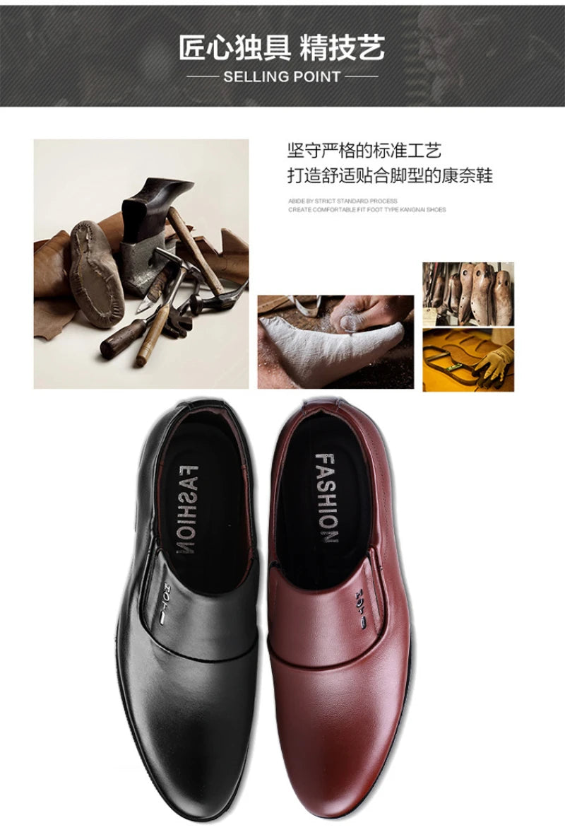 Mens Black Genuine Leather Perforated Metal Decor Lace Up Formal Business Office Breathable Summer Shoes Hollow Stylish Simple