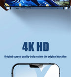 3 Pieces Tempered Glass for iPhone 17 16 15 14 13 12 11 Pro Max Screen Protector for iPhone 17E 16E 12 13 Mini Film with Black Edge