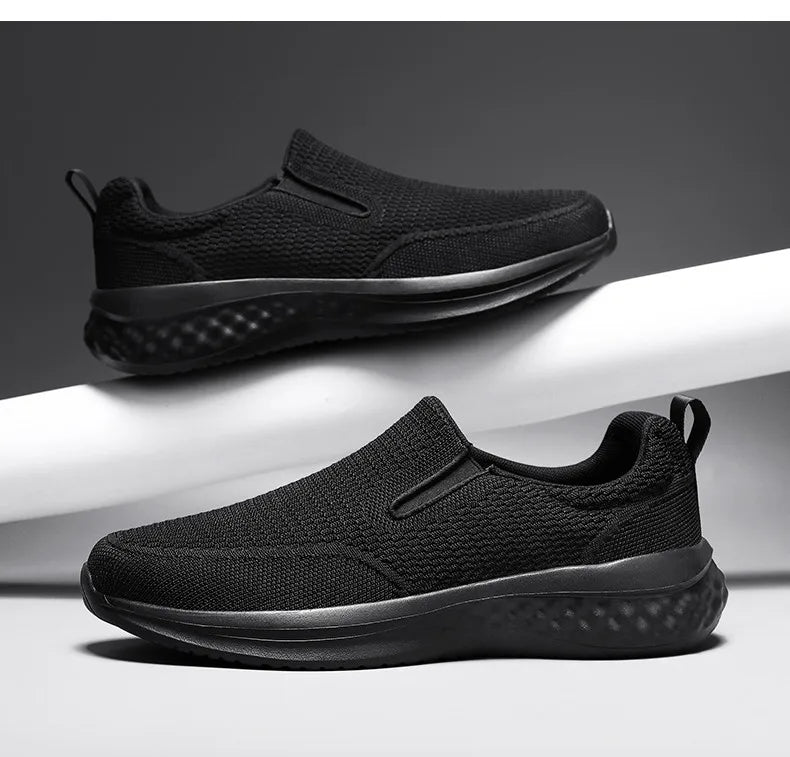 Brand Men Casual Shoes Fashion Men's Sneakers Breathable Men Walking Flat Shoes Outdoor Large Size Light Men's Shoes Loafers
