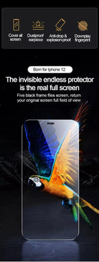 5pcs Tempered Glass for iPhone 17 16 15 14 13 12 Pro Max Screen Protector for iPhone 12Mini 13Mini 14 Plus 14Pro Glass 16Pro Max