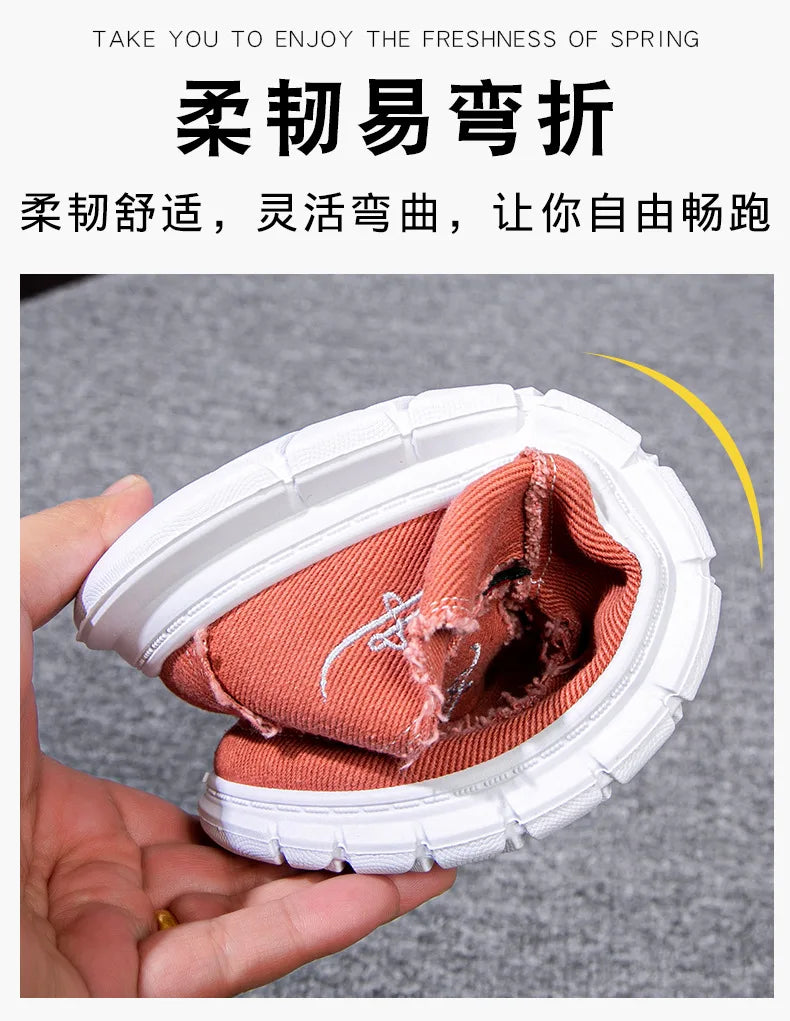 Men's Washed Fabric Casual Shoes Anti Slip and Wear-resistant Driving Shoes Canvas Shoes