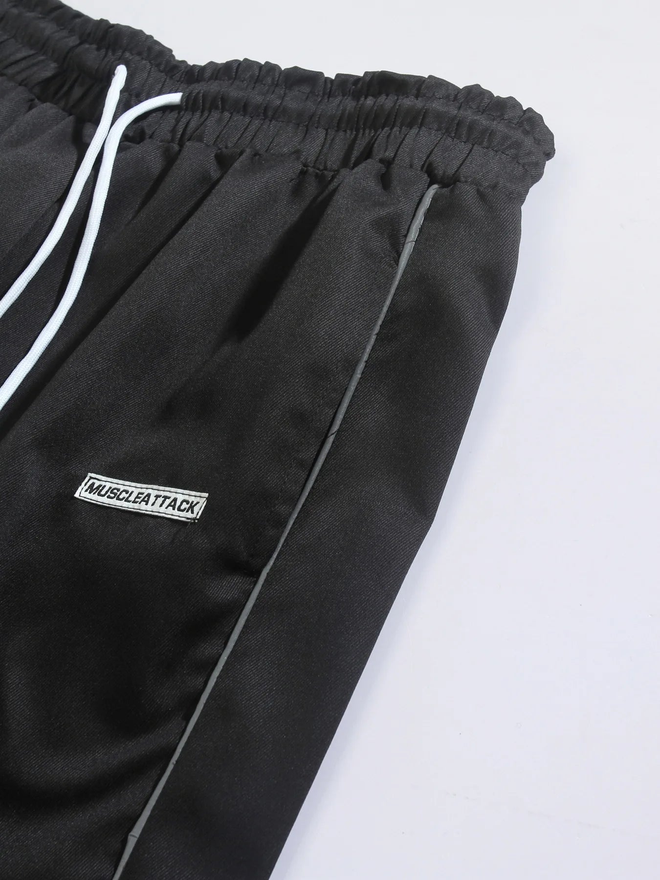 Men's Casual Sweatpants Solid Color Sports Pants Summer Autumn Lightweight Cargo Trousers High Street Loose Straight Trousers