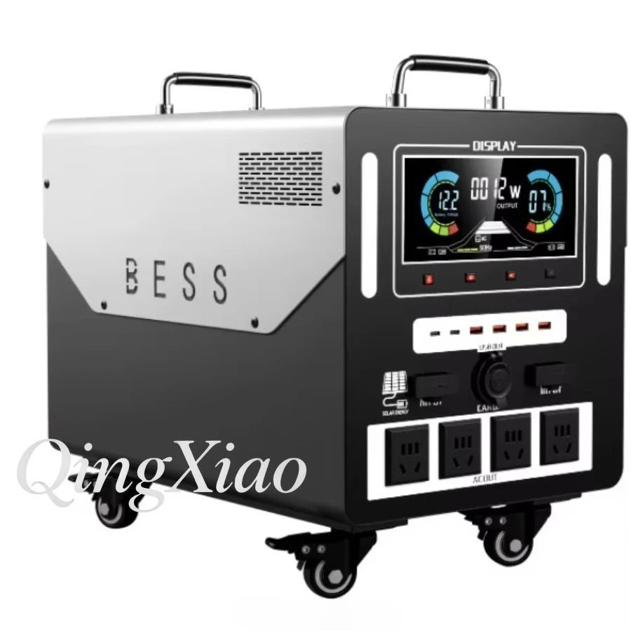 Large Capacity Portable Power Station 220V High Power Outdoor Camping Emergency Backup Power Supply For Home And Travel