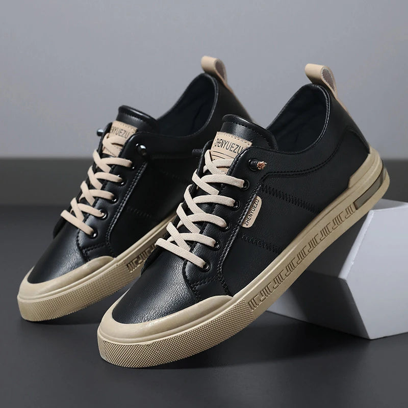 Men'S New Low Top Casual Sneakers Korean Style Versatile Dad Shoes Soft Sole Comfortable Lightweight Platform Shoes For Daily