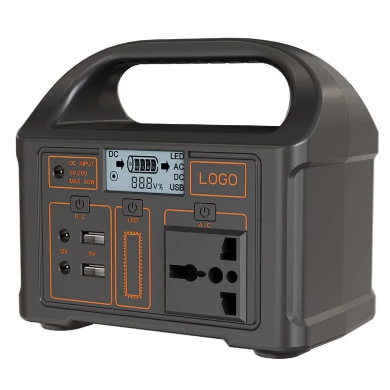 New 150W Portable Power Station Solar Generator 76.8Wh LiFePO4 Camping Charging Station 220V/110V Outdoor Mobile Power Bank