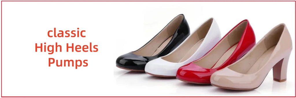 Women's High Heels Pumps Mary Jane Shoes Platform Pink Black Wine Red White Block Heeled Working Party Dance Wedding Shoe Female