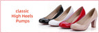 Women's High Heels Pumps Mary Jane Shoes Platform Pink Black Wine Red White Block Heeled Working Party Dance Wedding Shoe Female