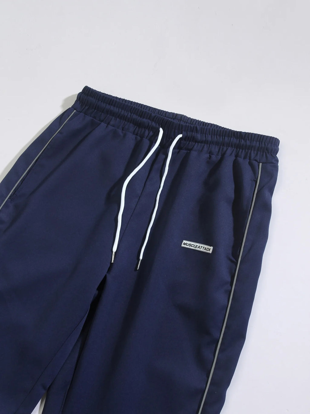 Men's Casual Sweatpants Solid Color Sports Pants Summer Autumn Lightweight Cargo Trousers High Street Loose Straight Trousers