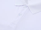 Solid color polo shirt ultra-light men's quick-drying breathable sweat-wicking shirt suitable for fitness gym and running