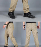 Asian size Mens Summer Tactical Cargo Pants Army Military Style Streetwear Jogger Hiking Trekking Mountain Work Casual Trousers