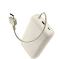 For IPhone 15 16 Pro Max XIAOMI 20000mAh Power Bank with Built-in USB-C Cable 3-Port Fast Charging Dual Input/Output