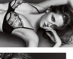 Summer Sexy Hot Ultra Thin Bra Set Women's  Lace Lingerie French Lingerie Underwear Everyday Bra  Unlined Minimizer Push-up Bra
