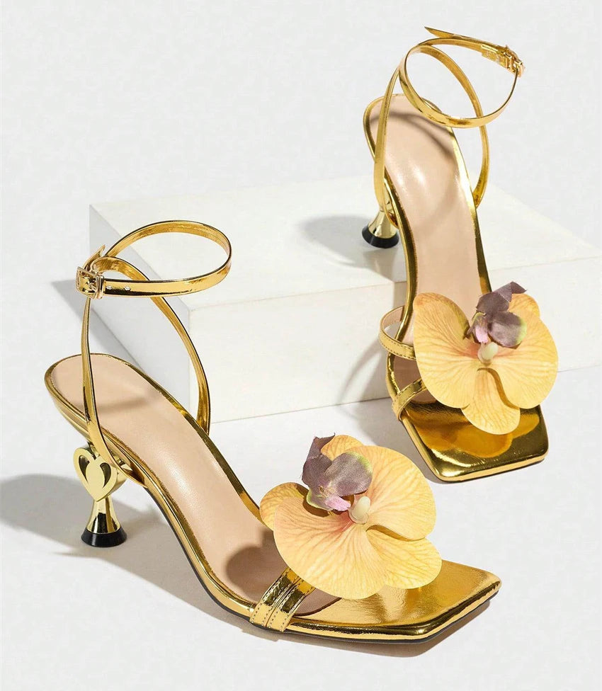 8CM Women Heels Patent Leather Stilettos Sandals Thin High Heel Pumps Pointed Toe Banquet Prom Slingbacks Party Shoes Zapatos