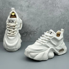Plus Size Men'S 2026 New Dad Sneakers Thick Platform Sole Fashion Versatile Casual Athletic Shoes Trendy Comfortable Daily Shoes