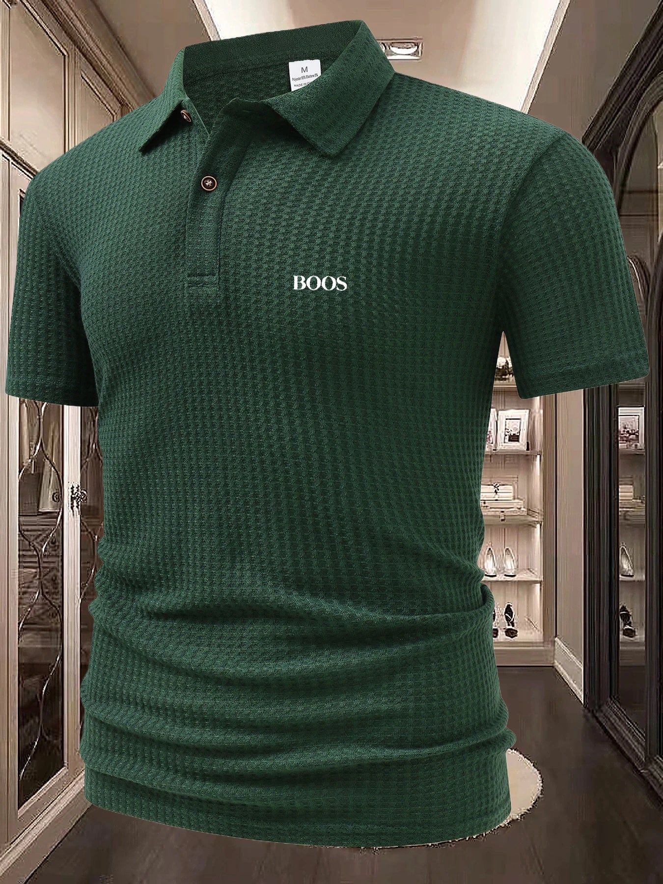 Men's Short-Sleeved Polo Shirt Pure Color Street Style Lightweight Lapel Summer Jogging Sports Top - Breathable T-Shirt for