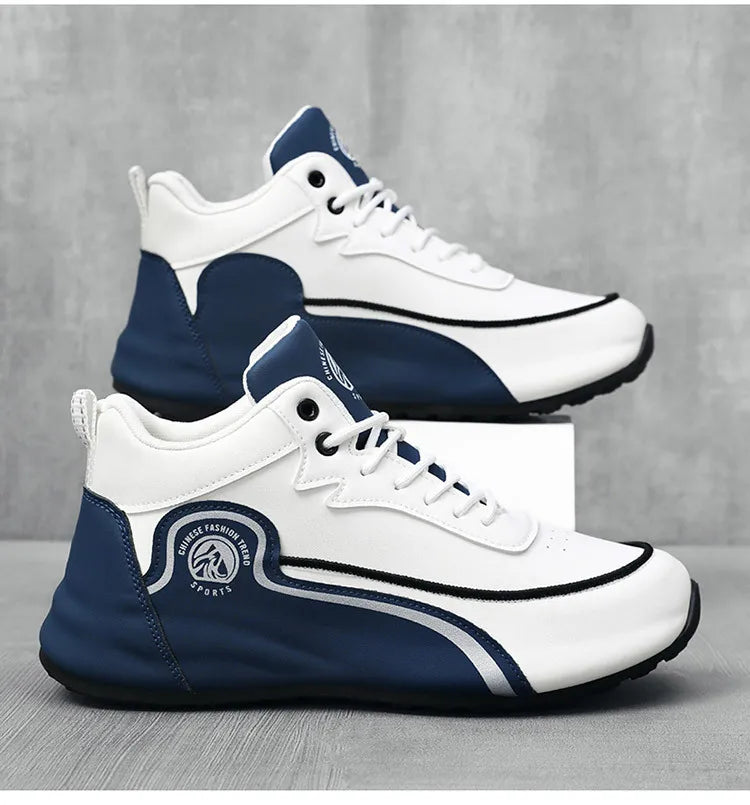 2026 Men's Light Luxury Style Soft Bottom Comfortable Casual Sneakers Youth Students Outdoor Running Shoes Zapatillas Deportivas