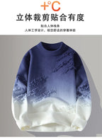 2024 Winter Sweaters for male men thick O-neck sweater men Student youth sweaters autumn Men's wool Casual Knitwear Pullover