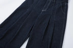 【Mirrordust】Pleated Baggy Jeans Men Loose Wide Leg Jeans Trousers Streetwear Harajuku Hip Hop Jeans Denim Pants
