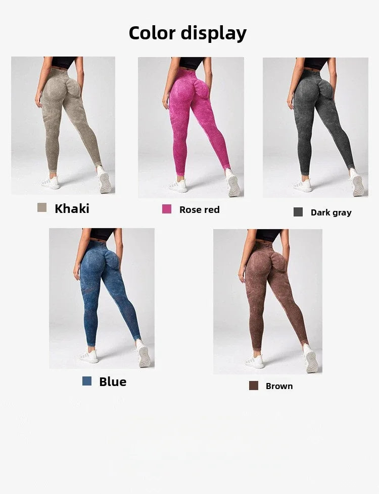 High Waist Seamless Yoga Pants for Women Quick Dry Running Gym Leggings Fitness Tights Leggings Athletic Workout Running Crops