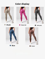 High Waist Seamless Yoga Pants for Women Quick Dry Running Gym Leggings Fitness Tights Leggings Athletic Workout Running Crops