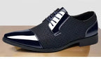 Dress Shoes Man Casual Business Pointed Toe Social Shoe for Men Breathable In Summer Leather Luxury Designer Clothing Low Price