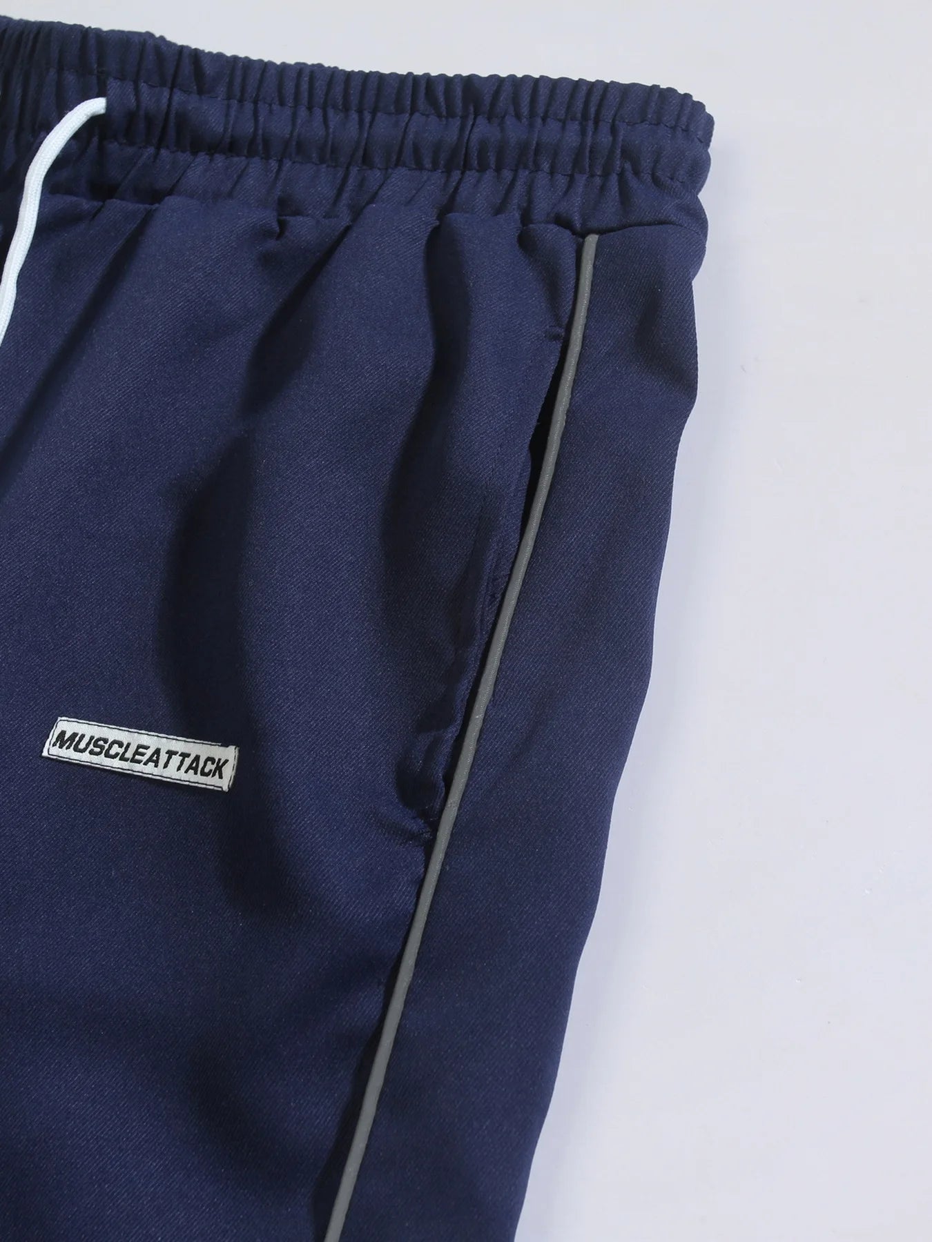 Men's Casual Sweatpants Solid Color Sports Pants Summer Autumn Lightweight Cargo Trousers High Street Loose Straight Trousers