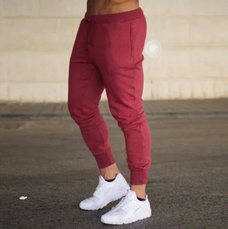 New Men's Casual Fashion Pants Sportswear Skinny Male Trousers Gyms Tracksuits Bottoms Hip Hop Streetwear Joggers Sweatpants