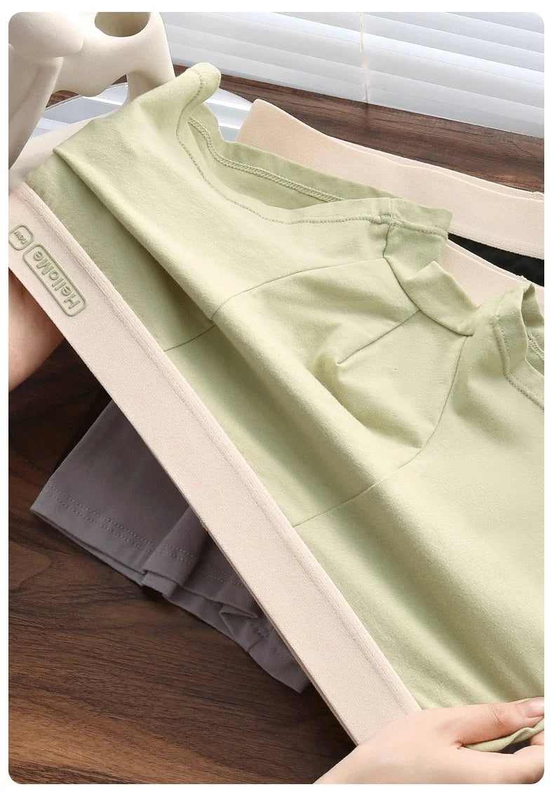 6Pcs/Men's Underwear High Quality Pure Cotton Boxer Shorts Anti-bacterial Breathable Sports Men Underwear Elasticity Large Size