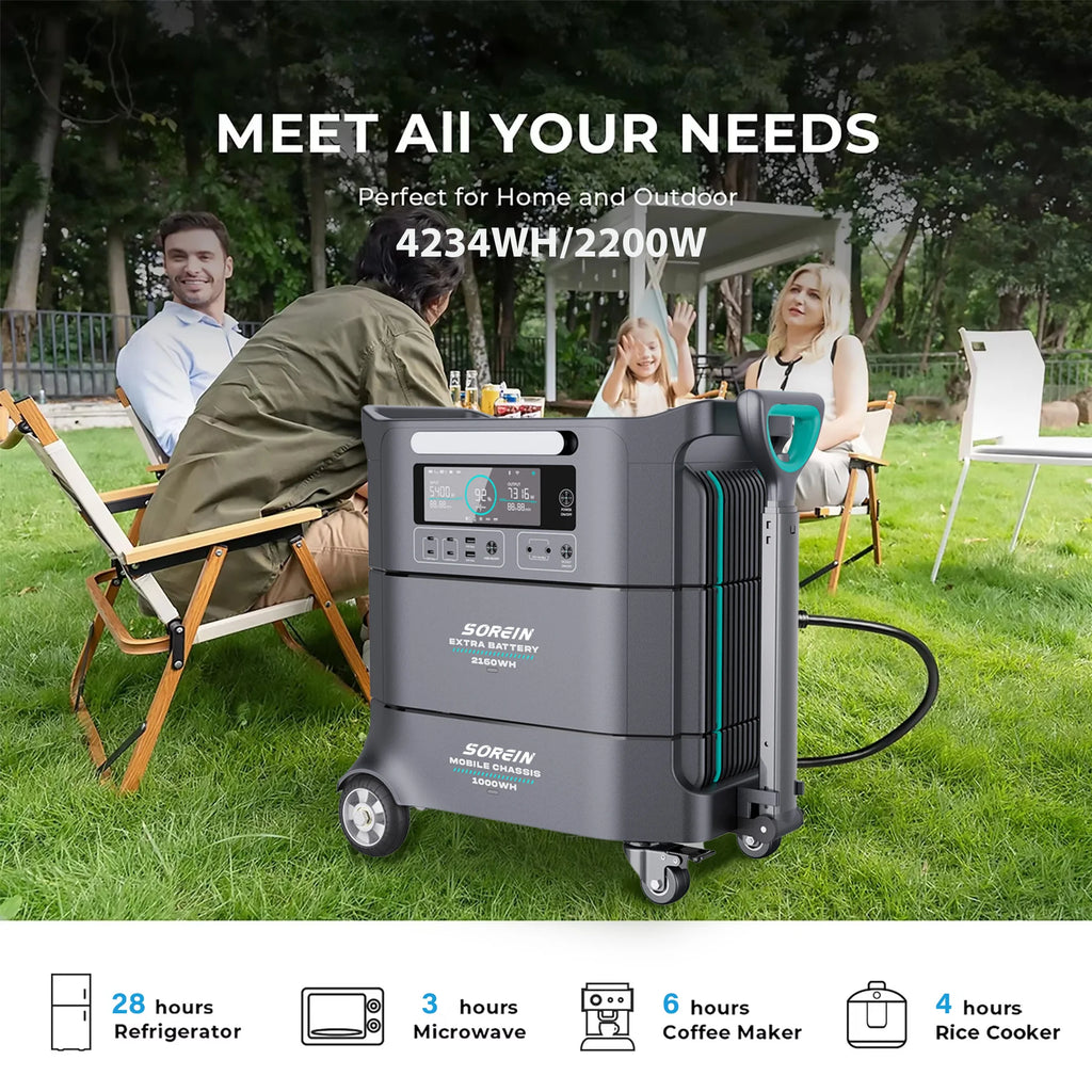 Portable 1800W Solar Power Station Lithium Ion Battery Solar Generator Power Plant 2000w 2000W 3000W 300W 1200W 600W Surge
