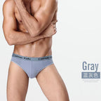 3Pcs/Lot Men's panties Silk  Men's Underwear New  Briefs Men Bamboo Fiber Mens Bodysuit Male Comfortable Solid Underpants
