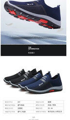 Slip on Mesh Men Shoes Lightweight Sneakers Men Fashion Casual Walking Shoes Breathable Slip on Mens Loafers Zapatillas Hombre