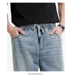 Semir Men Pants Denim American Vintage Loose Straight Leg Trendy Fashion Comfort Commute 2026 Summer Casual Style Top